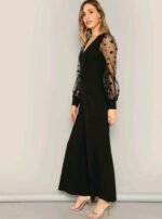 Women Star Elegant Stylish Party Wear Jumpsuit - Image 3
