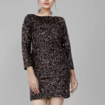 Women  Sequin Zagmag Elegant Stylish Statement Dress